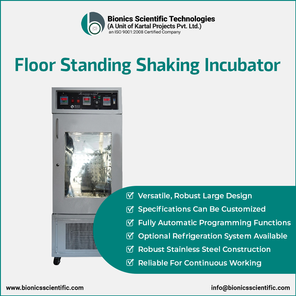 Floor Standing Large Capacity Shaking Incubator